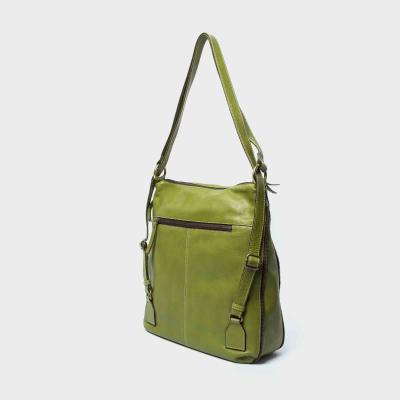 Bolso - mochila de piel ( 2 en 1)