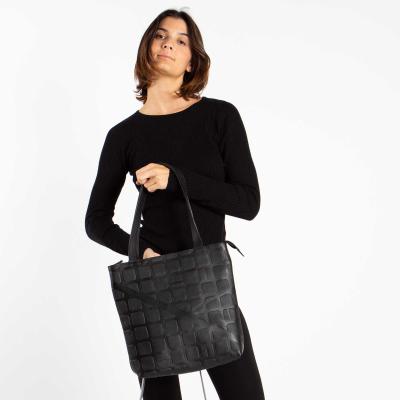 Eixample leather shoulder bag