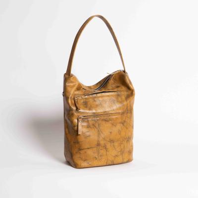 Bolsa tote de piel