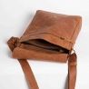 Men's leather shoulder bag