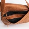 Men's leather shoulder bag