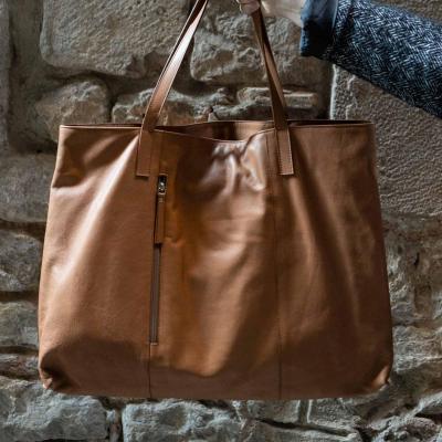 Bossa de pell shopper